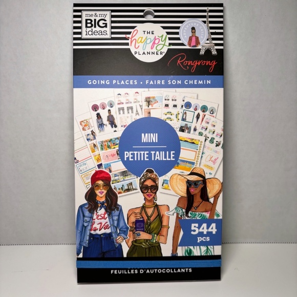 NEW The Happy Planner Sticker Sheet Book Mini Calendar GOING PLACES Rongrong 544 - Picture 4 of 16